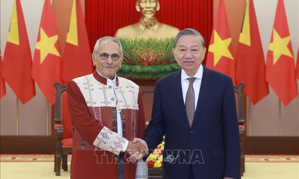 Tổng Bí thư Tô Lâm tiếp Tổng thống Timor-Leste - Ảnh: TTXVN