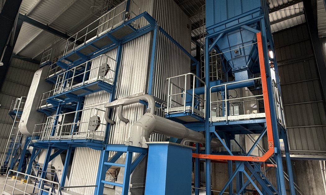 Nhà máy tại Nam Định đã được thay thế lò hơi nhằm đảm bảo bền vững môi trường.