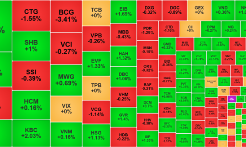 VN-Index cầm cự trên mốc 1300 điểm, thanh khoản sụt giảm đột biến
