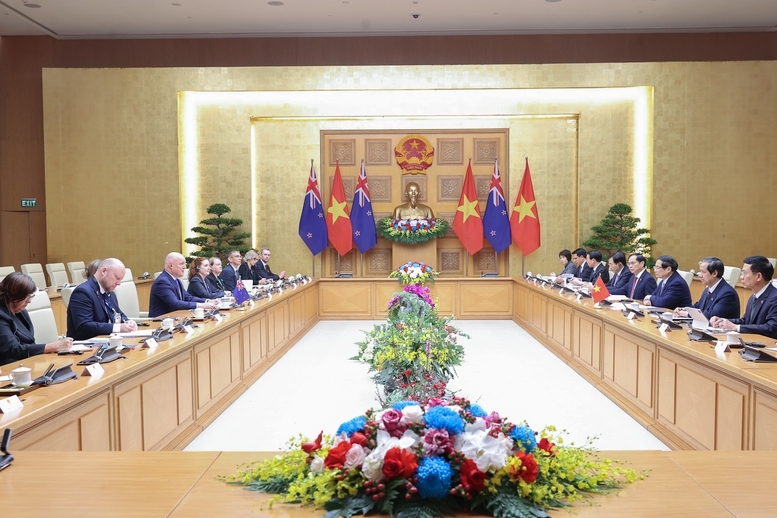 PMs of Vietnam, New Zealand  hold talks