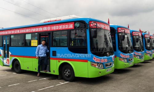 Bắc Ninh: 100% xe buýt chuyển sang sử dụng điện vào năm 2030