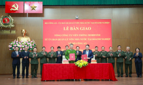 Bàn giao nguyên trạng MobiFone từ Ủy ban Quản lý vốn nhà nước tại doanh nghiệp về Bộ Công an