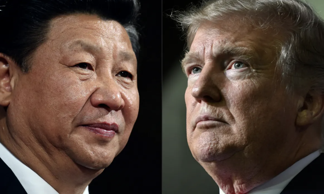 Chủ tịch Trung Quốc Tập Cận Bình (trái) và Tổng thống Mỹ Donald Trump - Ảnh: Getty/CNBC.