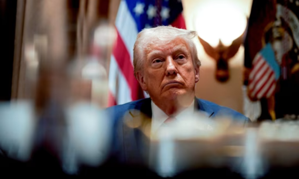 Tổng thống Mỹ Donald Trump - Ảnh: WSJ