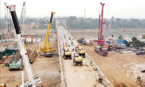 Phấn đấu hợp long cầu Phong Châu mới vào dịp Quốc khánh