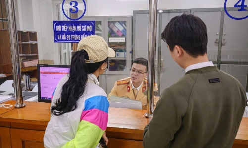 Những điểm đăng ký, cấp biển số xe ở Hà Nội