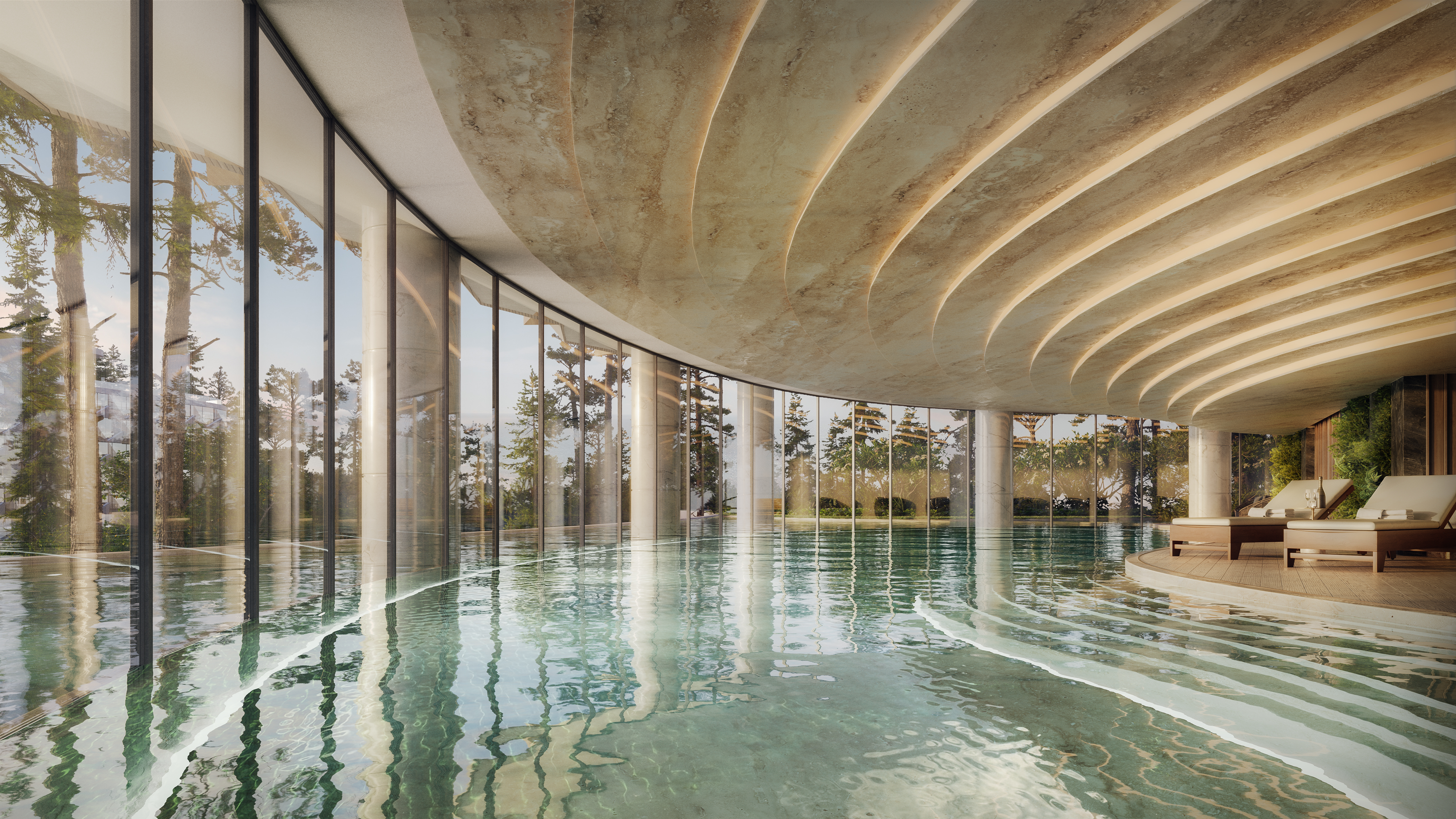 Haus Wellness Center có bể bơi nước nóng trong nhà đầu tiên tại Đà Lạt.