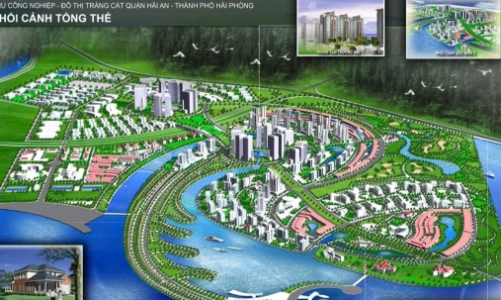 Hải Phòng: Tiền sử dụng đất dự án Khu đô thị và dịch vụ Tràng Cát tăng hơn 6.850 tỷ đồng