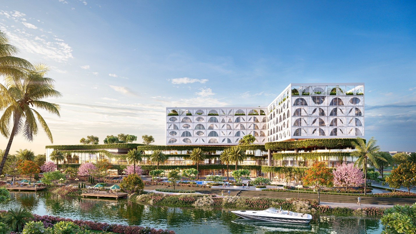 Phối cảnh 3D khách sạn DIC Star tại dự án DIC Victory City.