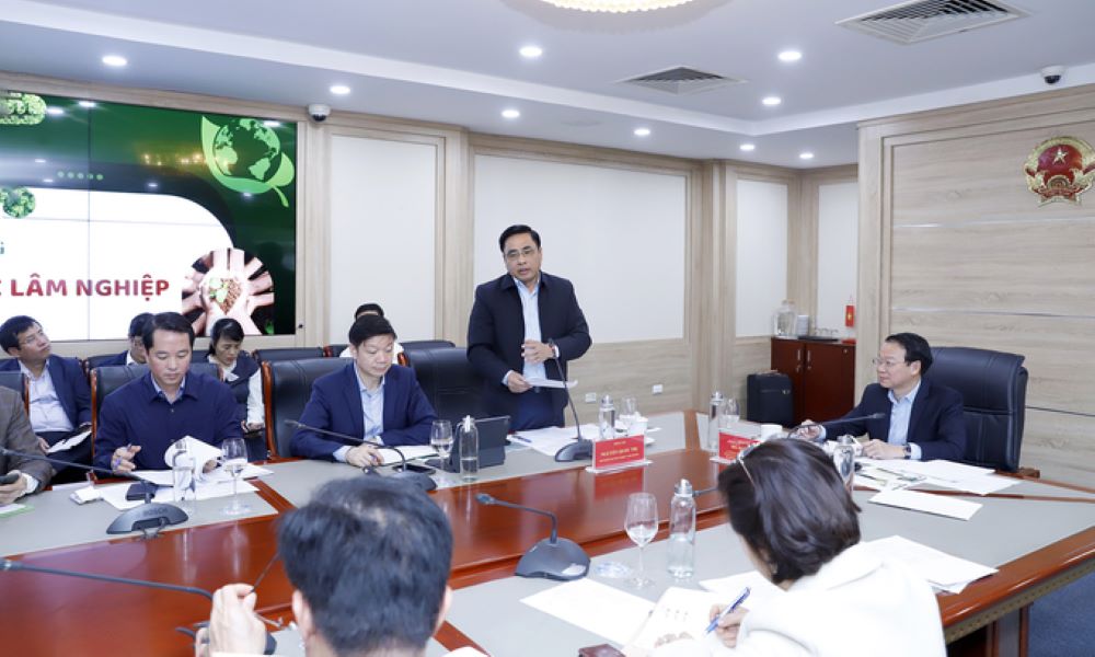 Thứ trưởng Nguyễn Quốc Trị: "Nhà nước có nhiều chương trình hỗ trợ, đầu tư cho quản lý, bảo vệ rừng, nhưng mỗi chương trình lại có 1 chính sách riêng, dễ chồng chéo".