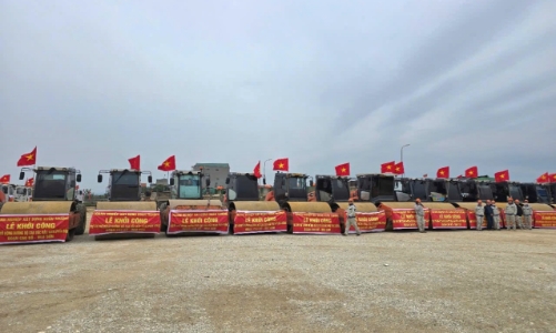 Khởi công dự án gần 1.900 tỷ mở rộng cao tốc Cao Bồ - Mai Sơn