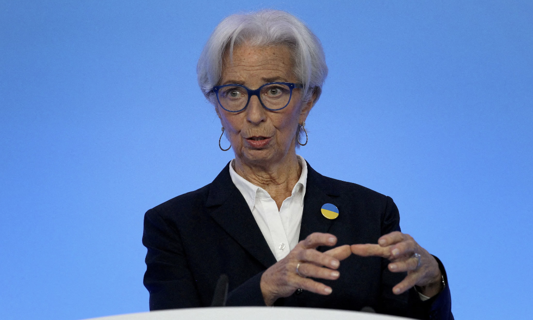 Chủ tịch ECB Christine Lagarde - Ảnh: Reuters.