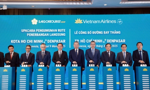 Mở đường bay thẳng từ TP. HCM đến Denpasar, Indonesia