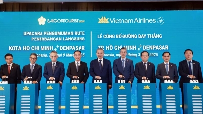 Vietnam Airlines launches HCMC– Bali direct air route