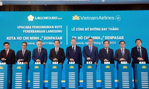 Vietnam Airlines launches HCMC– Bali direct air route