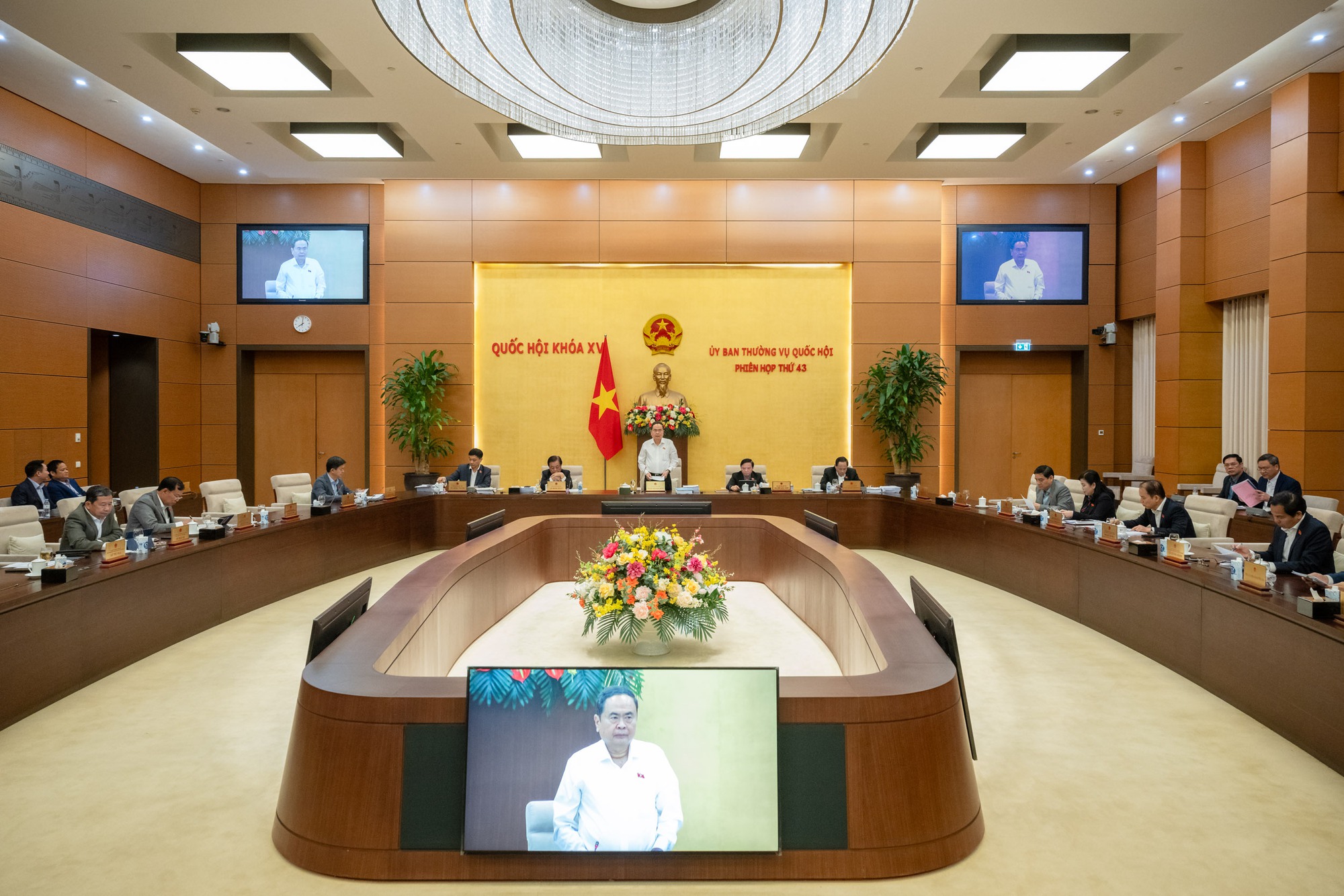 Quang cảnh khai mạc phiên họp - Ảnh: Quochoi.vn