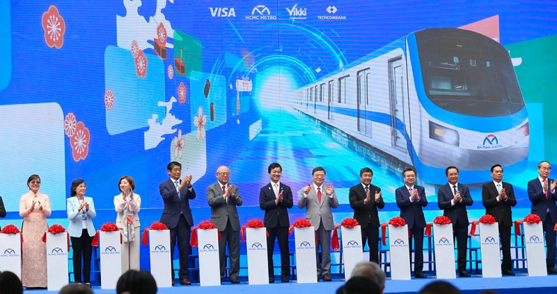 First metro line in HCM City inaugurated