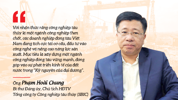 Sau khó khăn, ngành công nghiệp tàu thủy nỗ lực vươn lên 