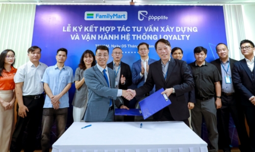 FamilyMart Việt Nam và Popplife hợp tác nâng cao trải nghiệm khách hàng