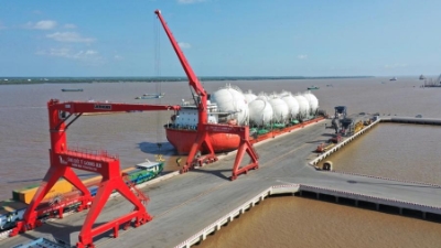 Long An mulls providing up to $11,000 in subsidies for container ships visiting its ports