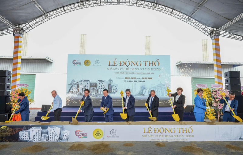 Construction of largest coffee production facility in Asia starts