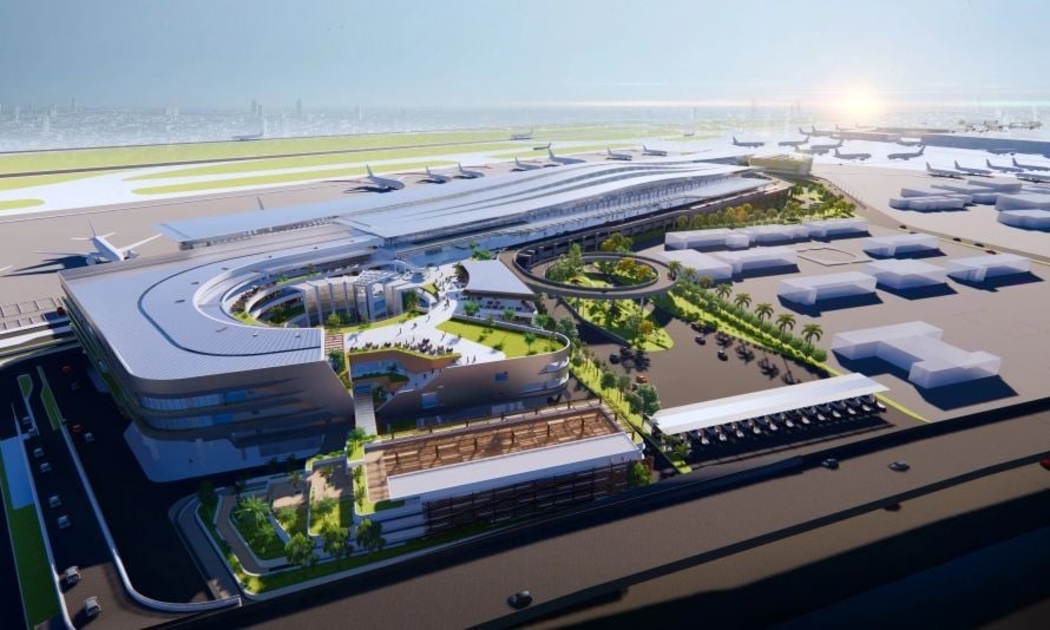 Phối cảnh ngà ga T3 sân bay Tân Sơn Nhất, TP.HCM.