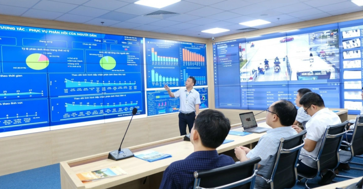 Trung t&acirc;m Gi&aacute;m s&aacute;t - điều h&agrave;nh th&ocirc;ng minh tỉnh Thanh H&oacute;a