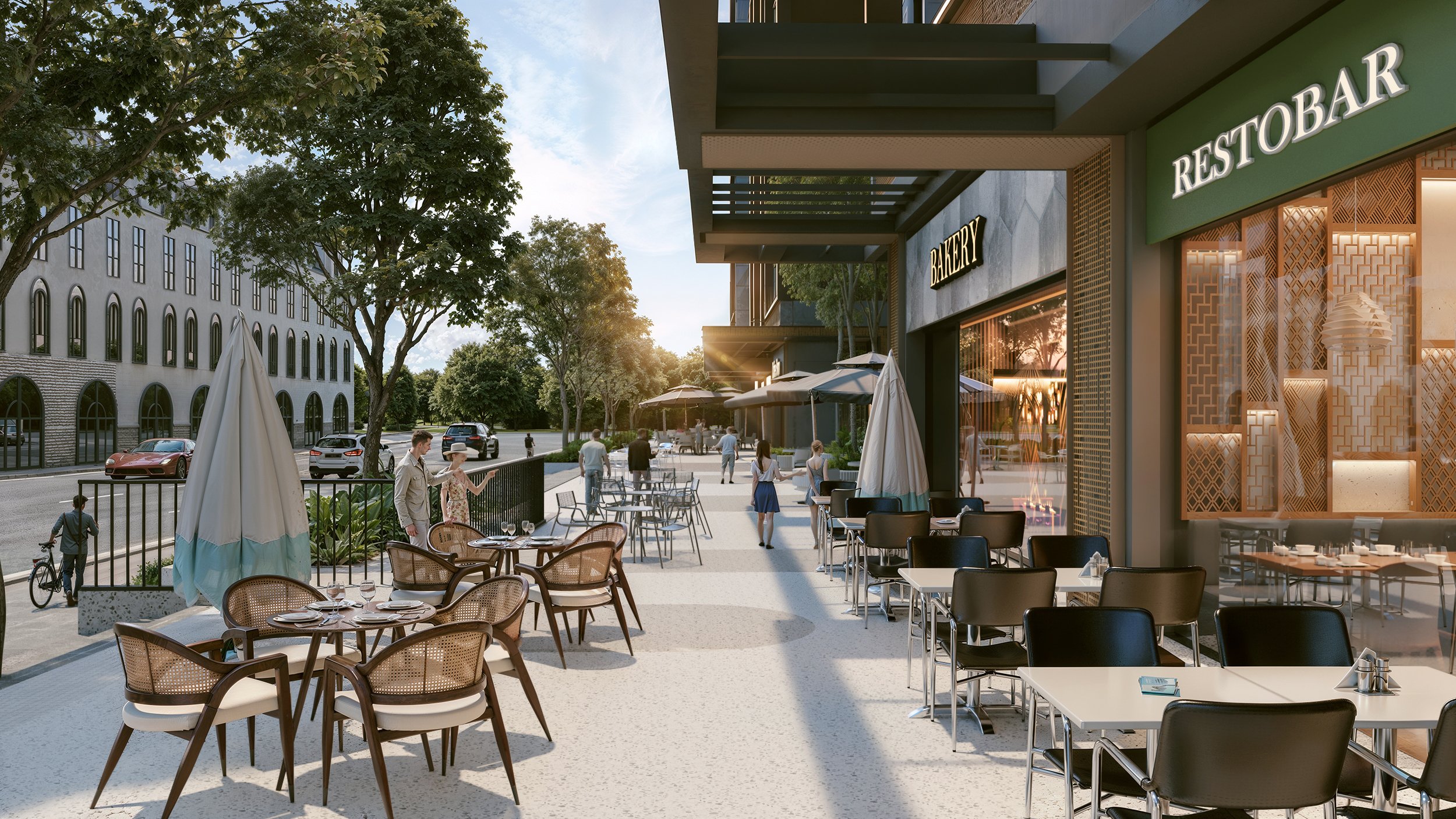 24 Shop thương mại dịch vụ tại The Senique Hanoi &ldquo;quận mới&rdquo; Gia L&acirc;m kh&ocirc;ng chỉ phục vụ gần 10.000 cư d&acirc;n dự &aacute;n m&agrave; c&ograve;n l&agrave; cộng đồng d&acirc;n cư sinh sống v&agrave; l&agrave;m việc tại đại đ&ocirc; thị Vinhomes Ocean Park.