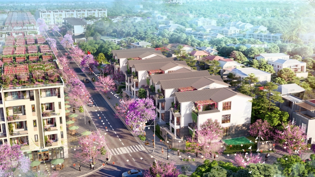 Một g&oacute;c phối cảnh dự &aacute;n Fujisan Đ&ocirc;ng Triều.