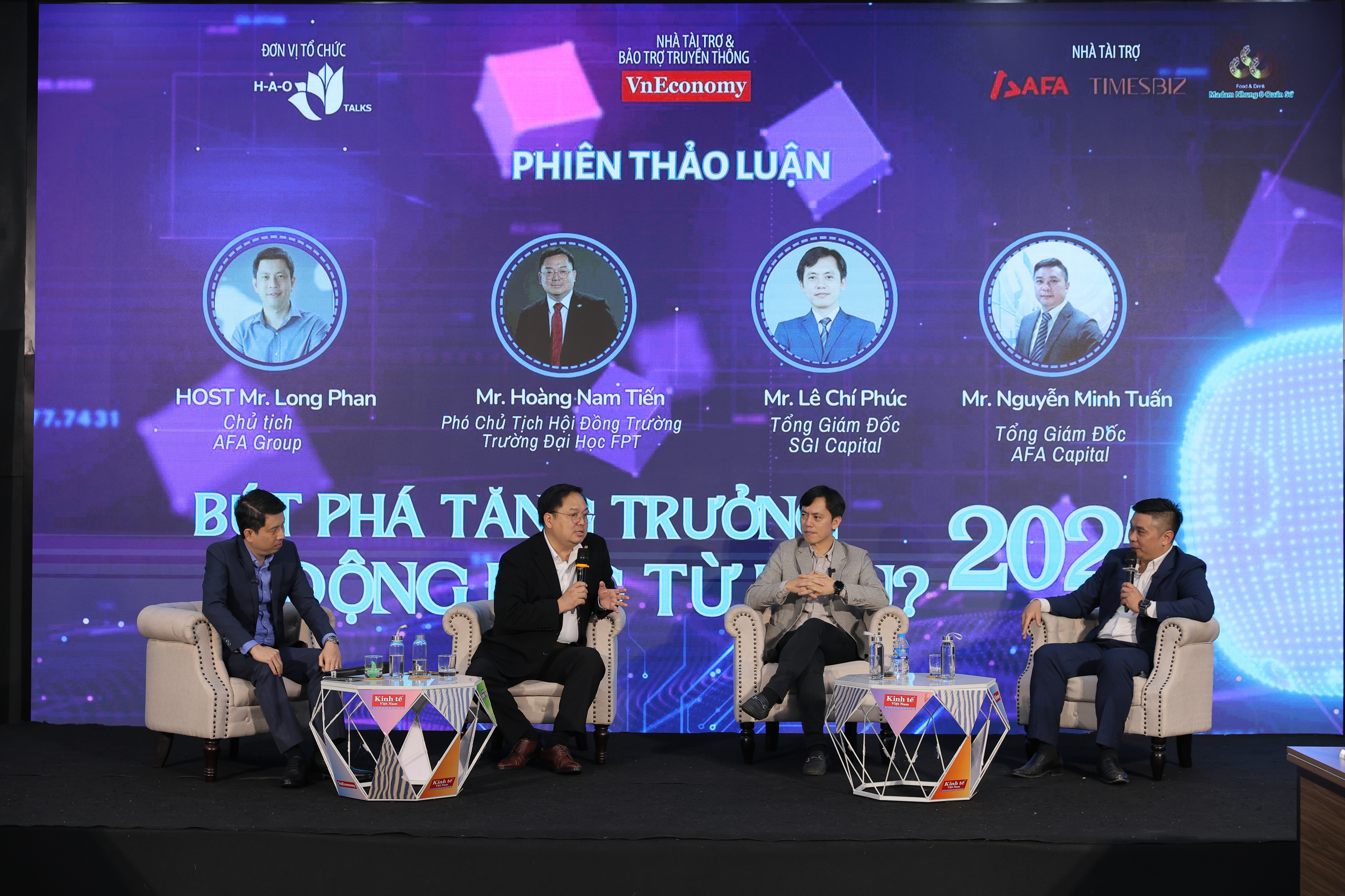 Tọa đ&agrave;m với chủ đề &ldquo;Bứt ph&aacute; tăng trưởng 2025, động lực từ đ&acirc;u?&rdquo;, diễn ra v&agrave;o chiều ng&agrave;y 12/3 tại H&agrave; Nội.