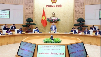 First meeting of Steering committee for re-organizing administrative units held