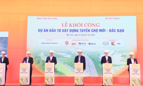 Khởi công cao tốc Chợ Mới - Bắc Kạn với tổng mức đầu tư hơn 5.700 tỷ đồng
