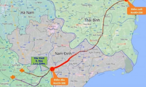 Rút ngắn thời gian thi công cao tốc Ninh Bình - Hải Phòng