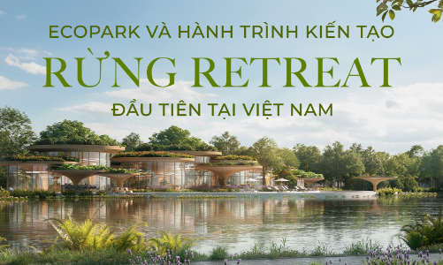 Ecopark và hành trình kiến tạo rừng retreat đầu tiên tại Việt Nam