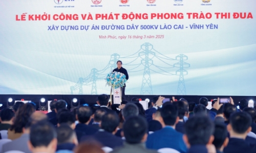 Thủ tướng: Thần tốc hoàn thành Dự án đường dây 500 kV Lào Cai - Vĩnh Yên trong 6 tháng