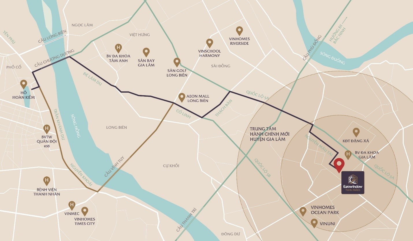 Hạ tầng hiện hữu, đồng bộ l&agrave; lợi thế để bất động sản khu Đ&ocirc;ng nhanh ch&oacute;ng bứt ph&aacute;.