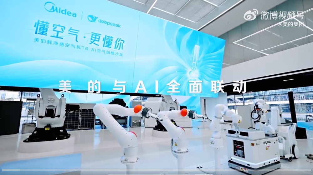 Nhà sản xuất thiết bị gia dụng lớn nhất Trung Quốc, Midea, đã quảng cáo sản phẩm máy điều hòa không khí mới nhất của mình là