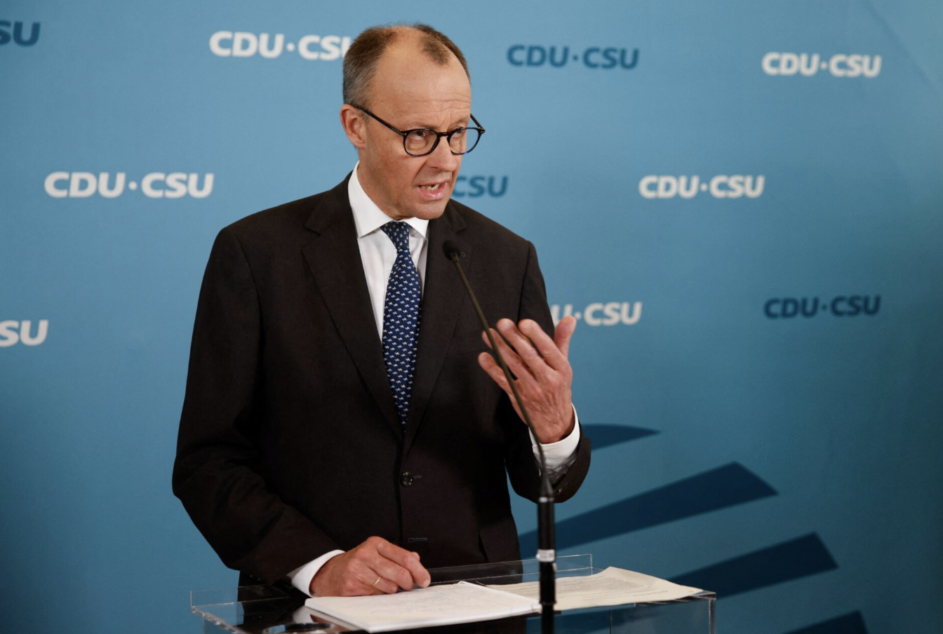 Chính trị gia Đức Friedrich Merz - Ảnh: Reuters.