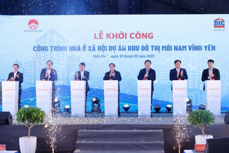 Construction of social housing project starts in Vinh Phuc province