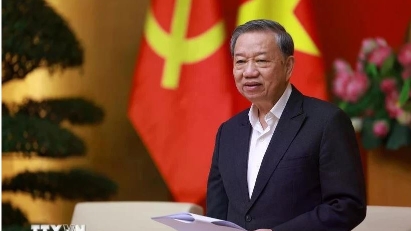 Party chief highlights development of private economic sector as lever for building prosperous Vietnam