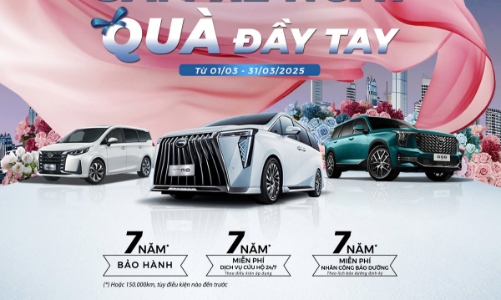 GAC MOTOR Việt Nam triển khai chương trình khuyến mãi đặc biệt tháng 3