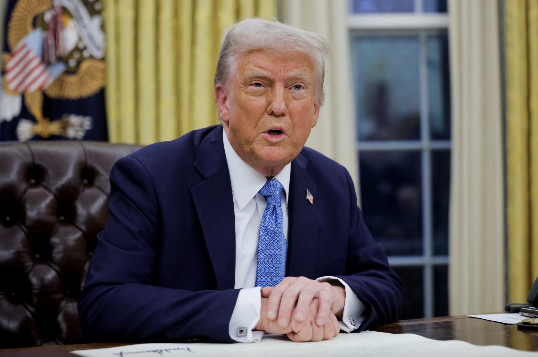 Tổng thống Mỹ Donald Trump - Ảnh: Reuters.