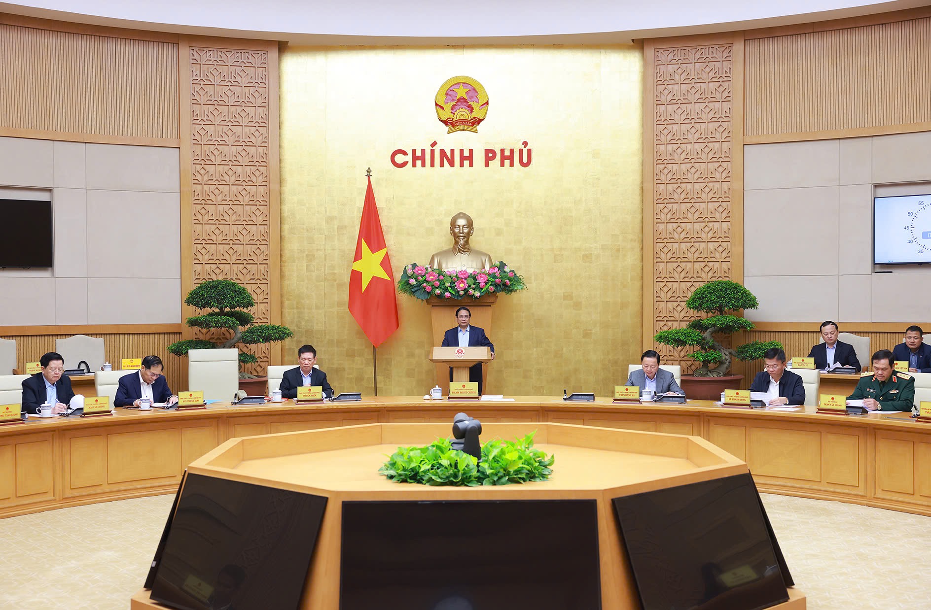 Quang cảnh phiên họp - Ảnh: VGP