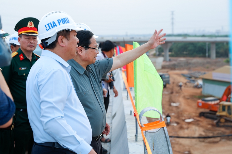 Thủ tướng đưa ra quyết tâm cơ bản hoàn thành dự án sân bay Long Thành trong năm 2025, sớm hơn so với trước đó (hoàn thành năm 2026). Ảnh: VGP