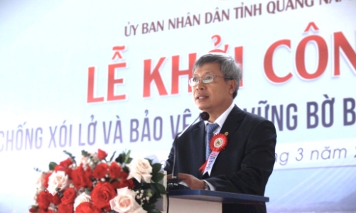 Khởi công Dự án chống xói lở và bảo vệ bền vững bờ biển Hội An 