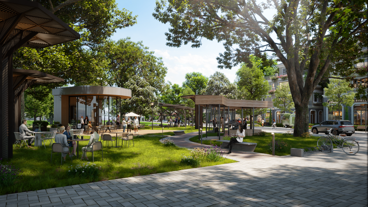 Kh&ocirc;ng gian Co-working rộng 1.100m2.