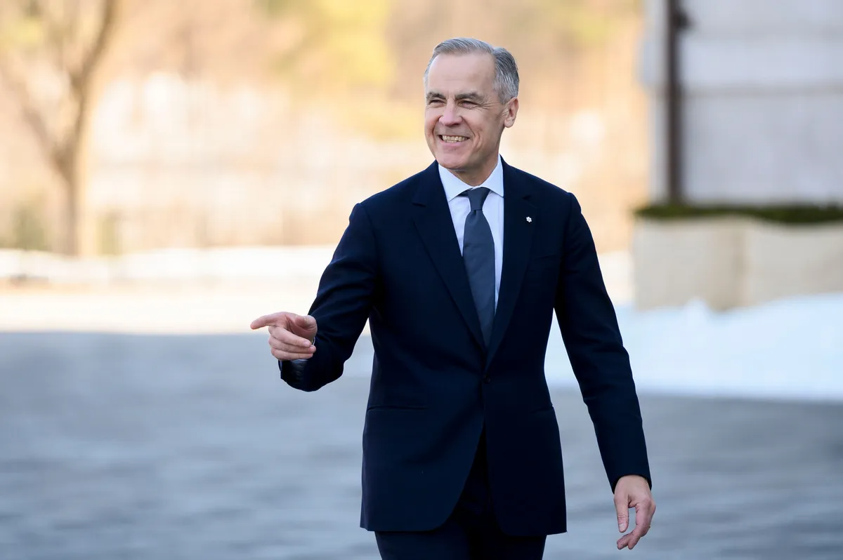 Thủ tướng Canada Mark Carney - Ảnh: Bloomberg