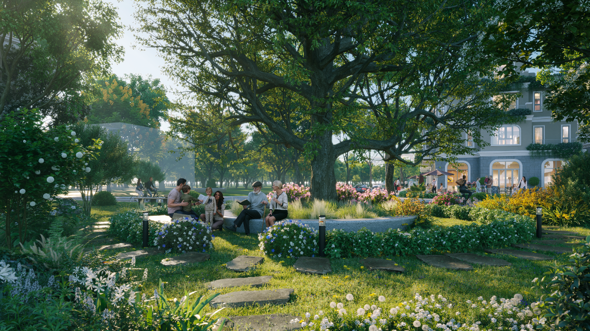 Đa tầng thi&ecirc;n nhi&ecirc;n tại Central Bay.