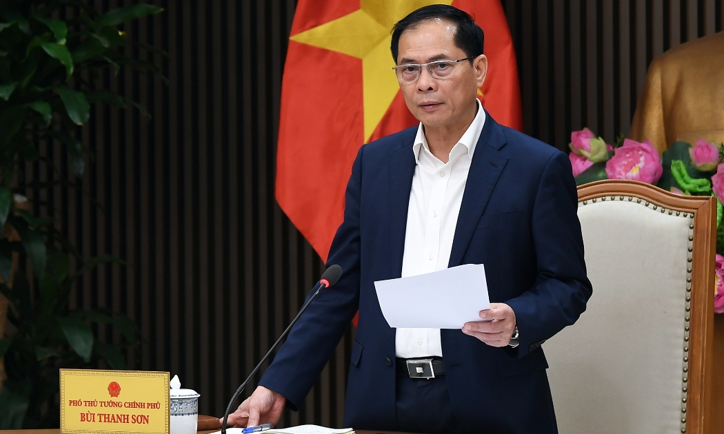 Phó Thủ tướng Bùi Thanh Sơn chỉ đạo cuộc họp.