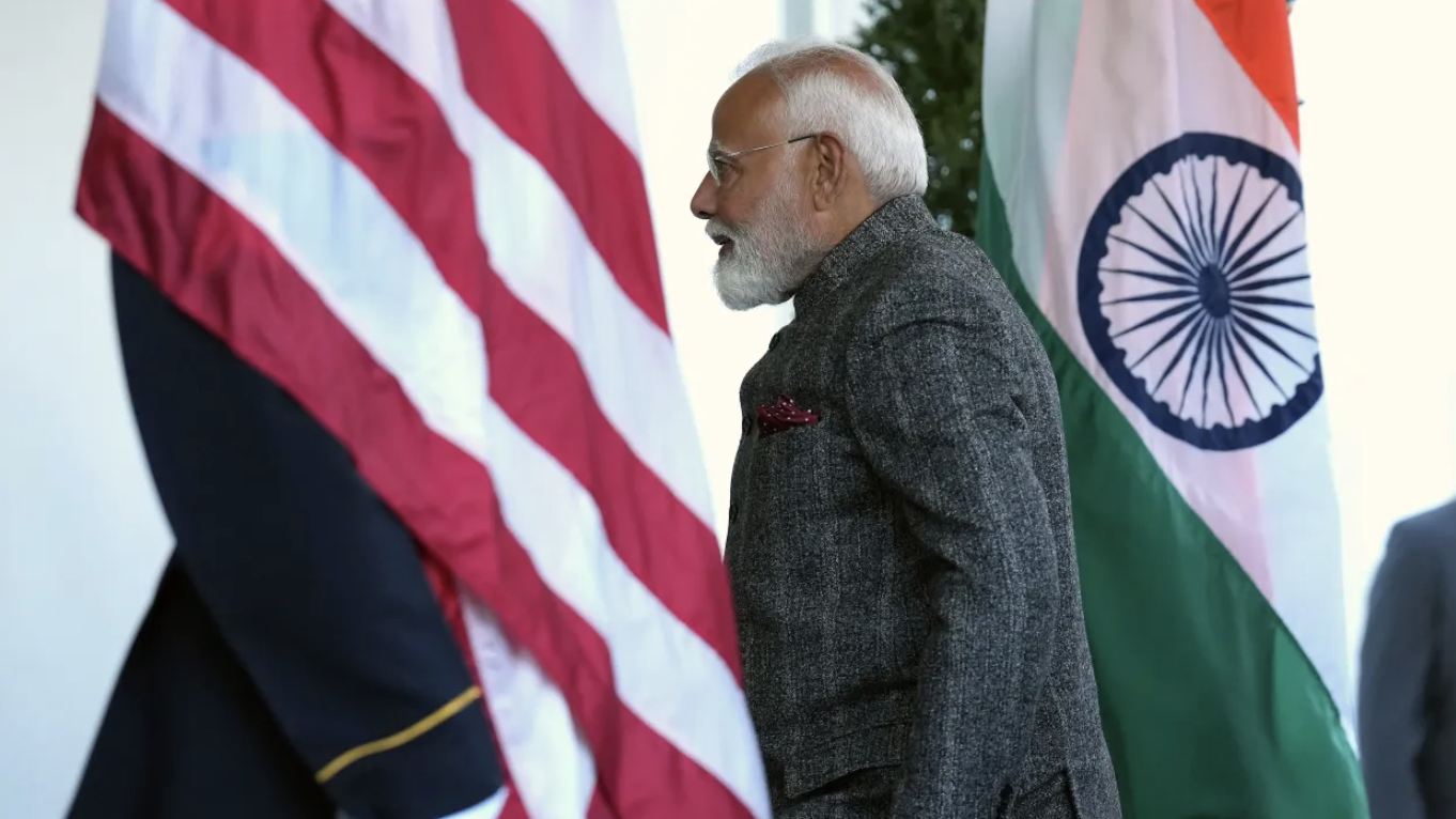 Thủ tướng Ấn Độ Narendra Modi trong chuyến thăm Washington DC hồi tháng 2 - Ảnh: Getty/CNBC.